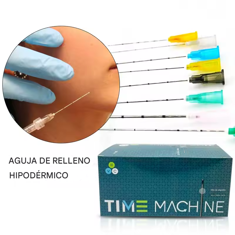 Microcánulas Punta Roma Premium para Rellenos y Ácido Hialurónico