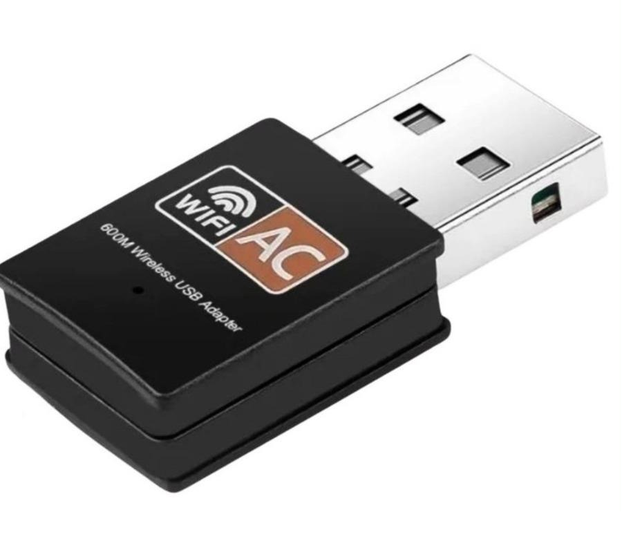 Adaptador WiFi USB 600Mbps Dual Band AC600 - Compatible Windows, Mac y Linux - Image 2