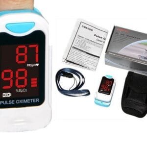 Pulsioxímetro Digital Contec CMS50M - Certificado FDA + Estuche y Cordón