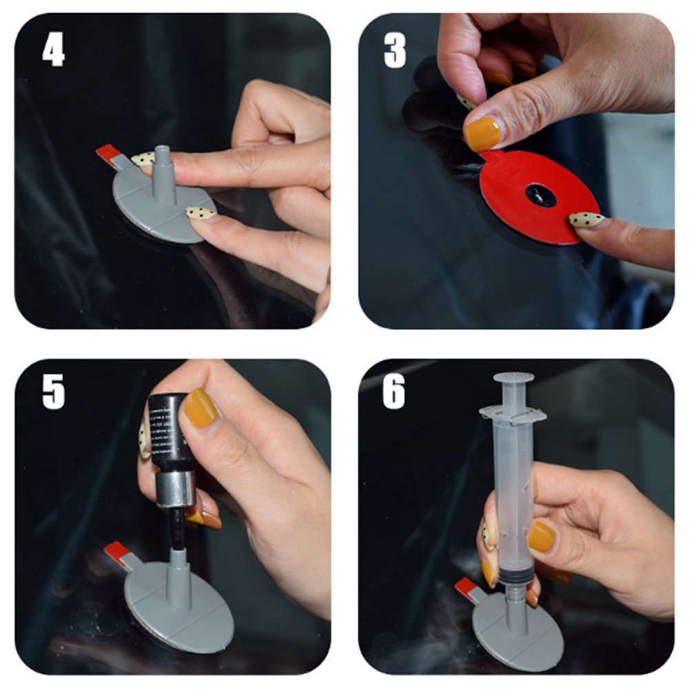 Kit de Reparación de Parabrisas - Sistema de Pedestal para Piquetes - Image 3